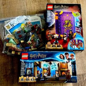 Used Harry Potter Lego sets all with manuals (76396, 75966 & 3862)